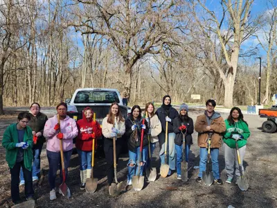 Society for a Better Earth club group photo