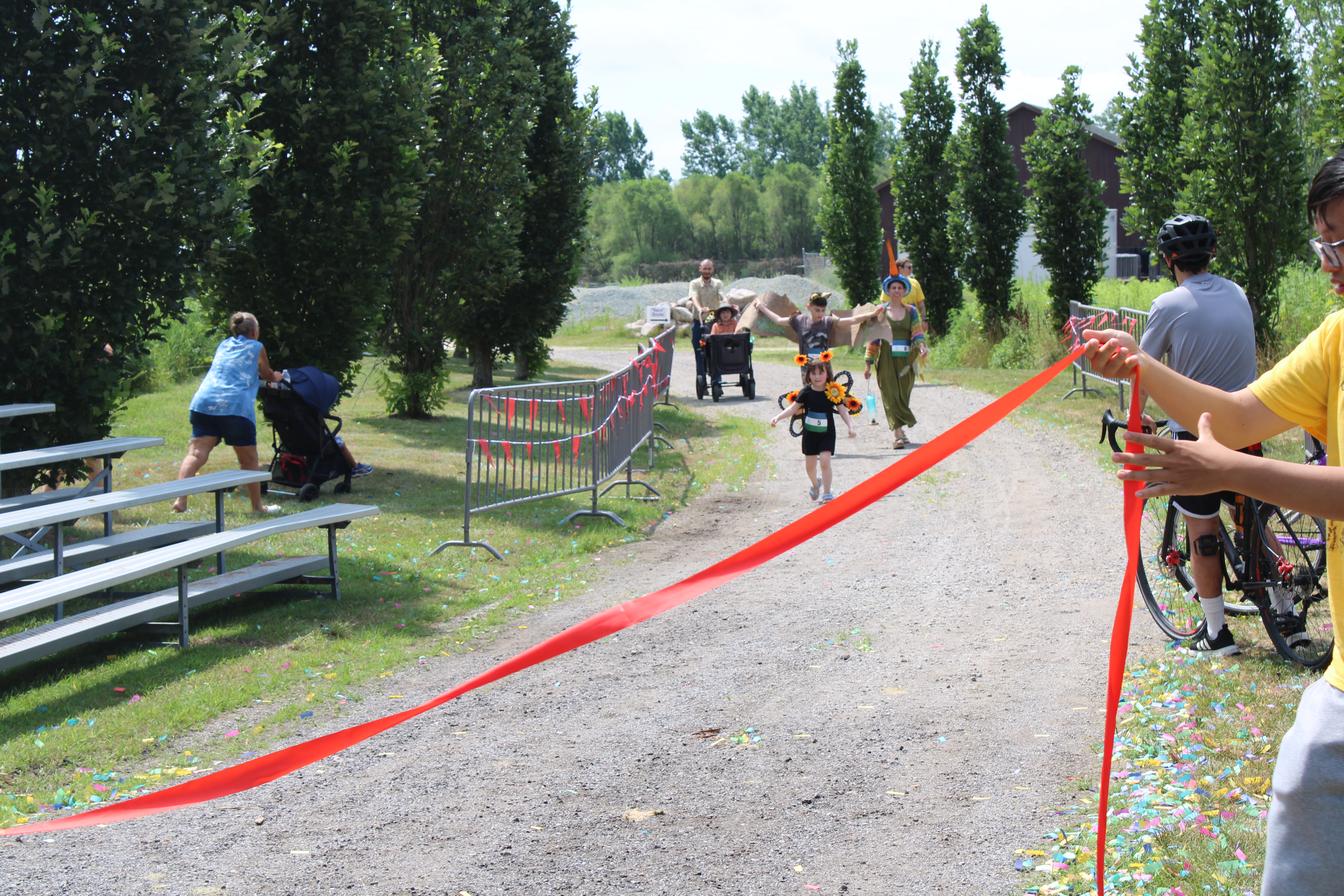 Costume contest at Pollinator Promenade event