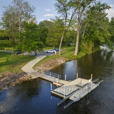Beardsley Park with kayak launch