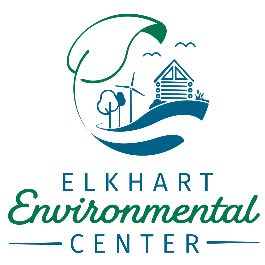 Elkhart Environmental Center logo