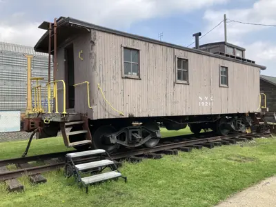 NYC caboose at the National New York Central Railroad Museum