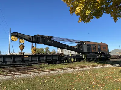 NYC wrecker crane X-28 at the NNYCRRM